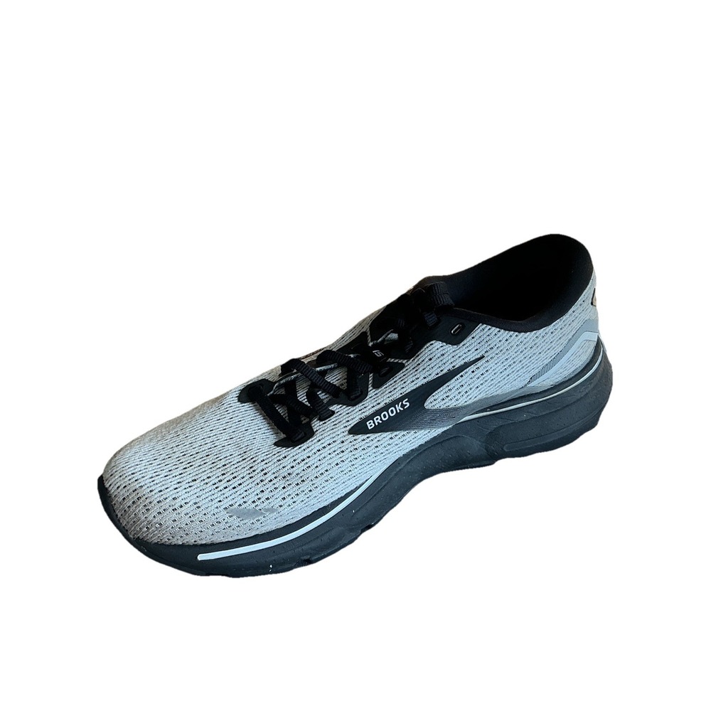 Brooks Ghost 15 Shoes Mens 10 Gray Mesh Road Running Sneakers  Clean 1103931D121